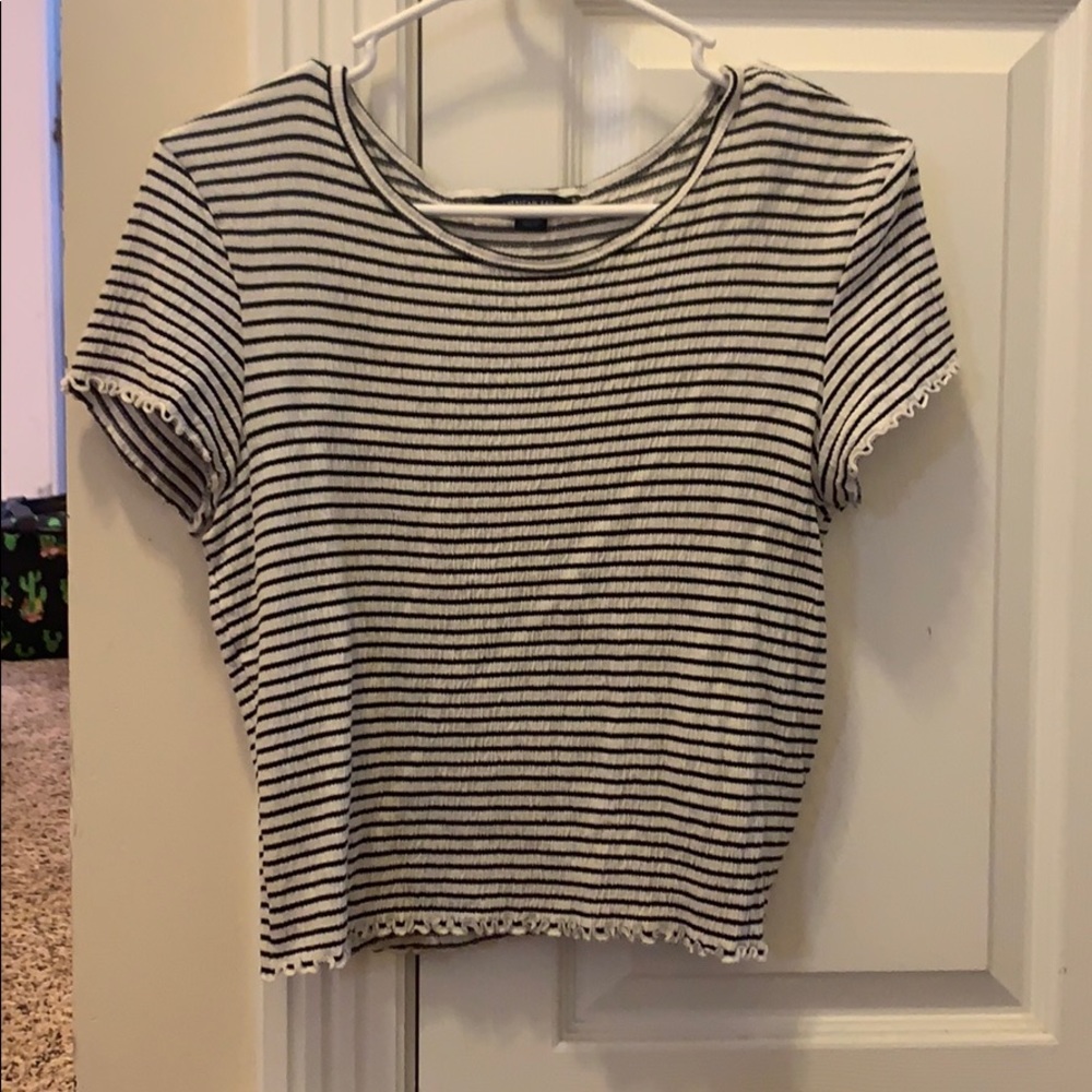 striped top